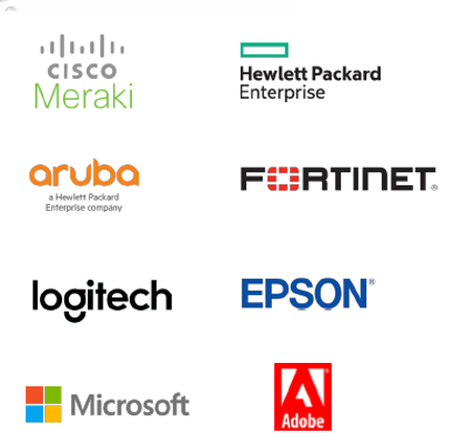 Epidiascope Equipment team and authorized brand partners showcasing IT infrastructure expertise